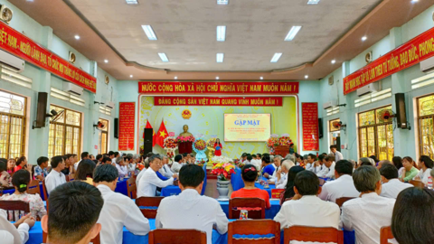 Gặp mặt kỷ niệm 50 năm ngày giải phóng phường Hoài Hảo và xã Hoài Phú