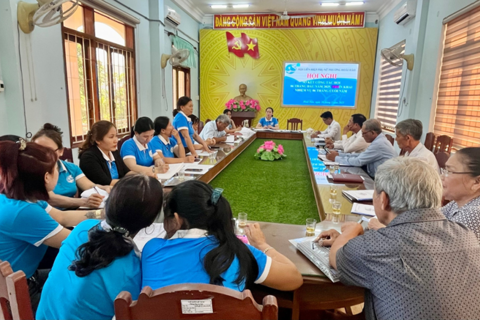 Hội LHPN phường Hoài Hảo tổ chức Hội nghị Sơ kết công tác Hội và phong trào phụ nữ 06 tháng đầu năm 2025, triển khai nhiệm vụ 06 tháng cuối năm 2025